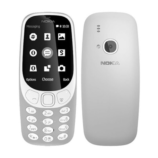 NOKIA 3310 TA-1030 DUAL SIM GRAY (ONLY ENGLISH)